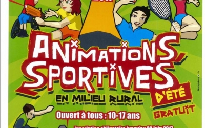 Animations sportives d'été en milieu rural